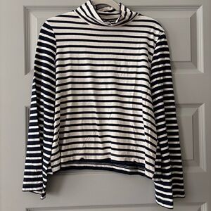 Madewell Mixed Striped Turtleneck
